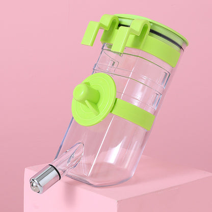 No Drip Dog Kennel Water Bottle Dispenser For Crate Pets Gym From House Green