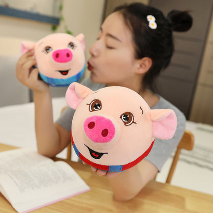 USB Rechargeable Pig Jumping Ball Bread Singing Recording Pets dealsniper-net