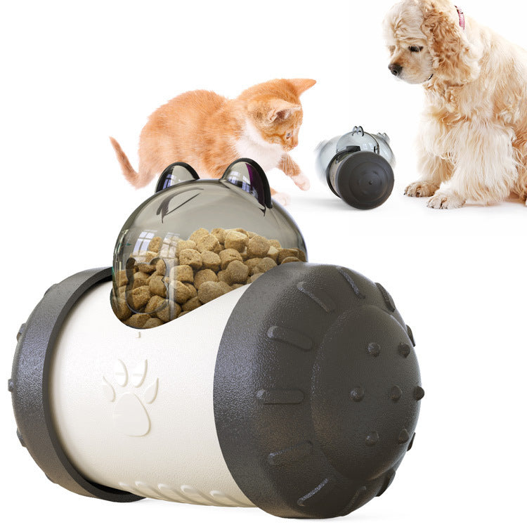 Pets Toys Dog Cat Leaking Food Ball Educational Interactive Toys Pets dealsniper-net Black