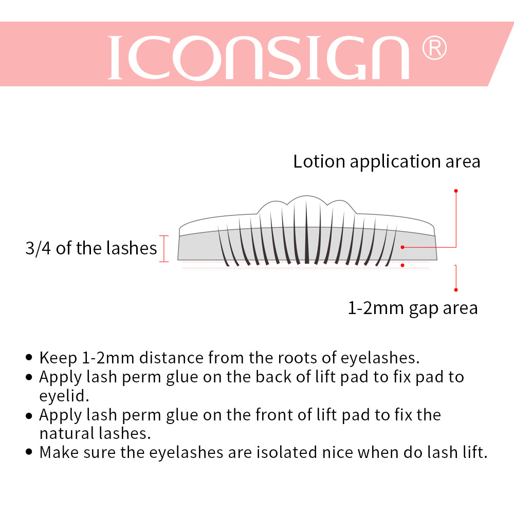 Dropshipping ICONSIGN Lash Lift Kit Lash Lifiting Eyelash Perming Kit Lash Curling Enhancer Eyes Makeup Tools Beauty DealSniper.net