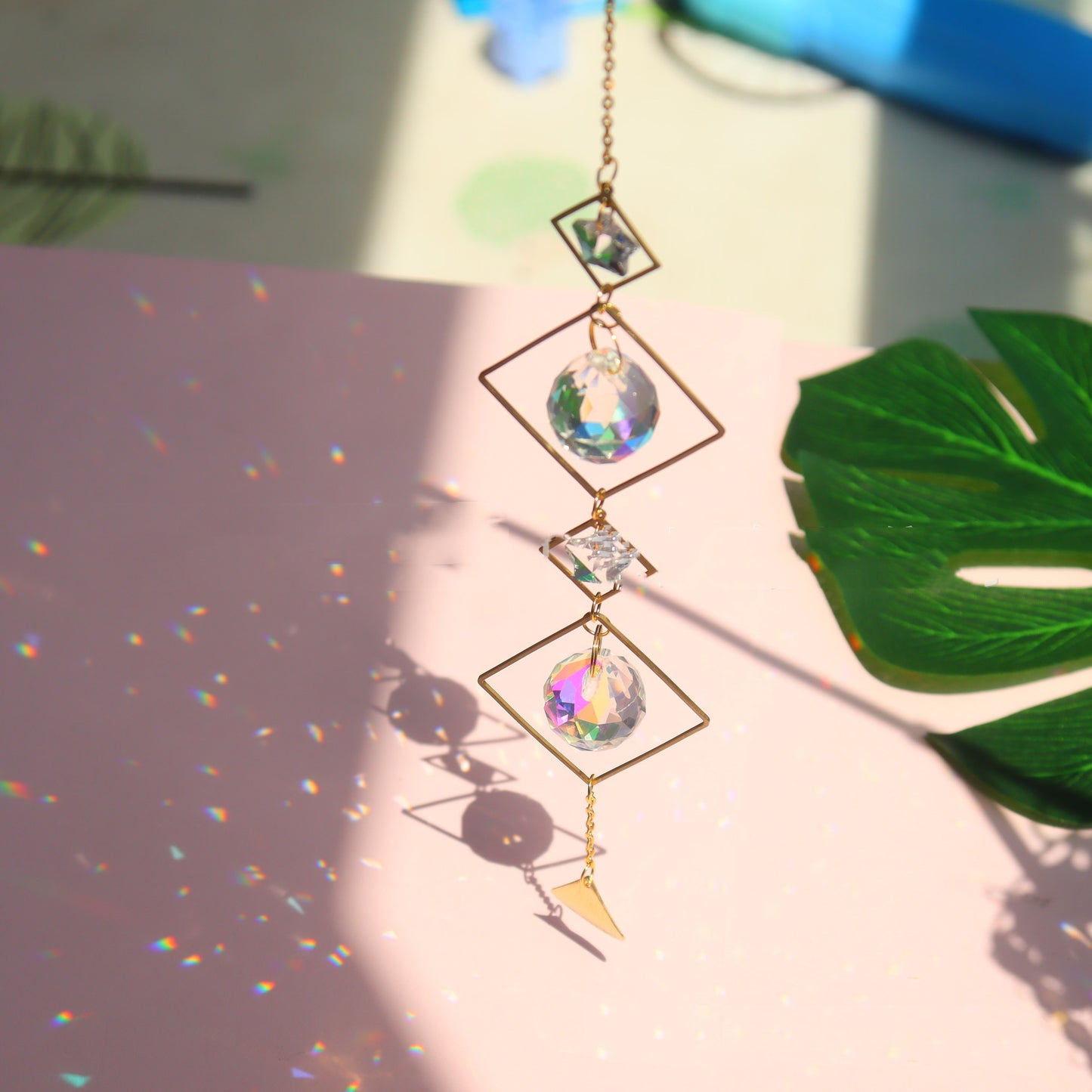 Sun Catcher Garden Lighting Jewelry Hanging Prism Pendant Garde Garden dealsniper-net Style22