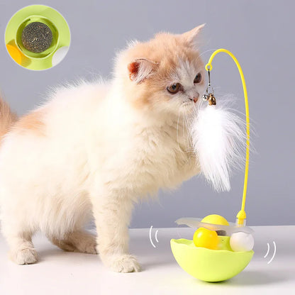 Cat Interactive Toy Funny Tumbler Toy Kitten Exercise Pets dealsniper-net