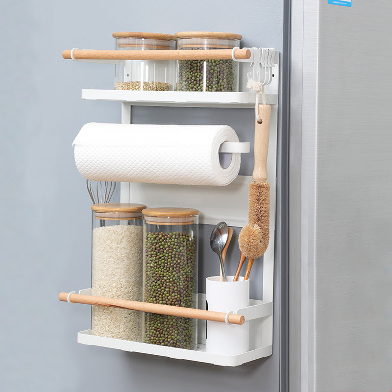 Multifunctional Hanger For Kitchen  Sidewall Shelf