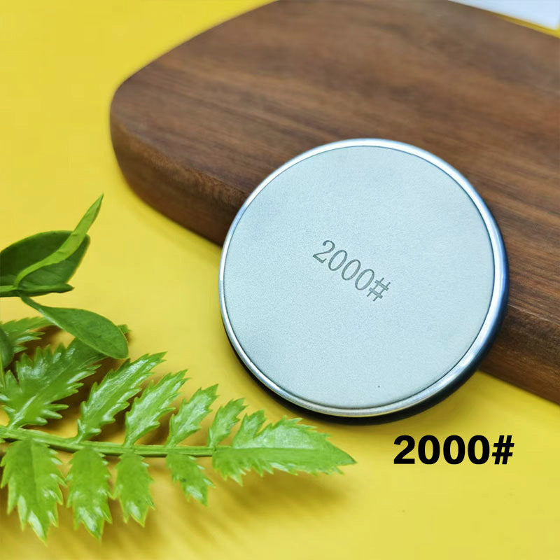 Rolling Knife Sharpener Double Sided Diamond Sharpening Stone Kitchen DealSniper.net Diamond abrasive disc 2000