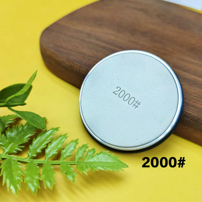 Rolling Knife Sharpener Double Sided Diamond Sharpening Stone Kitchen DealSniper.net Diamond abrasive disc 2000
