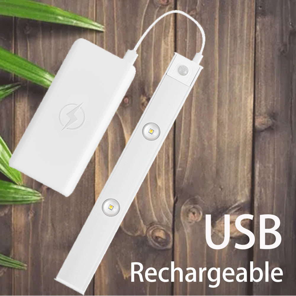 USB LED Night Light Motion Sensor Wireless Thin LED Home DealSniper.net