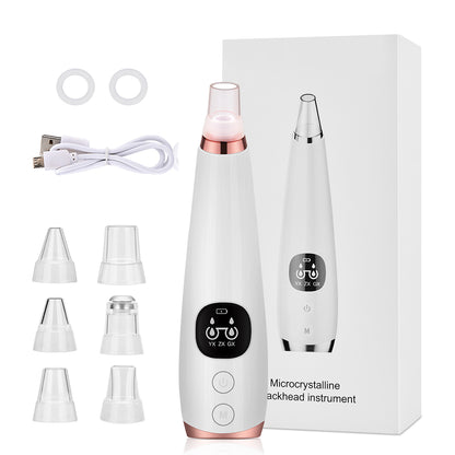 Blackhead Instrument Electric Suction Facial Washing Instrument Beauty Acne Cleaning Blackhead Suction Instrument Health dealsniper-net A Style