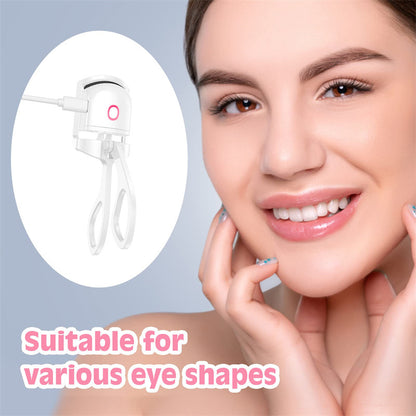 Heated Eyelash Curler Electric Temperature Control Mini Eyelash Beauty dealsniper-net