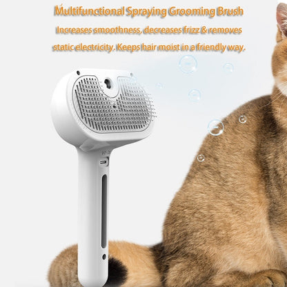 Pet Comb Self Cleaning Pets Hair Remover Brush For Dogs Grooming Pets dealsniper-net