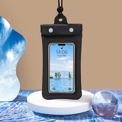 Inflatable Floating Touch Screen Mobile Phone Electronics DealSniper.net Black Free Size