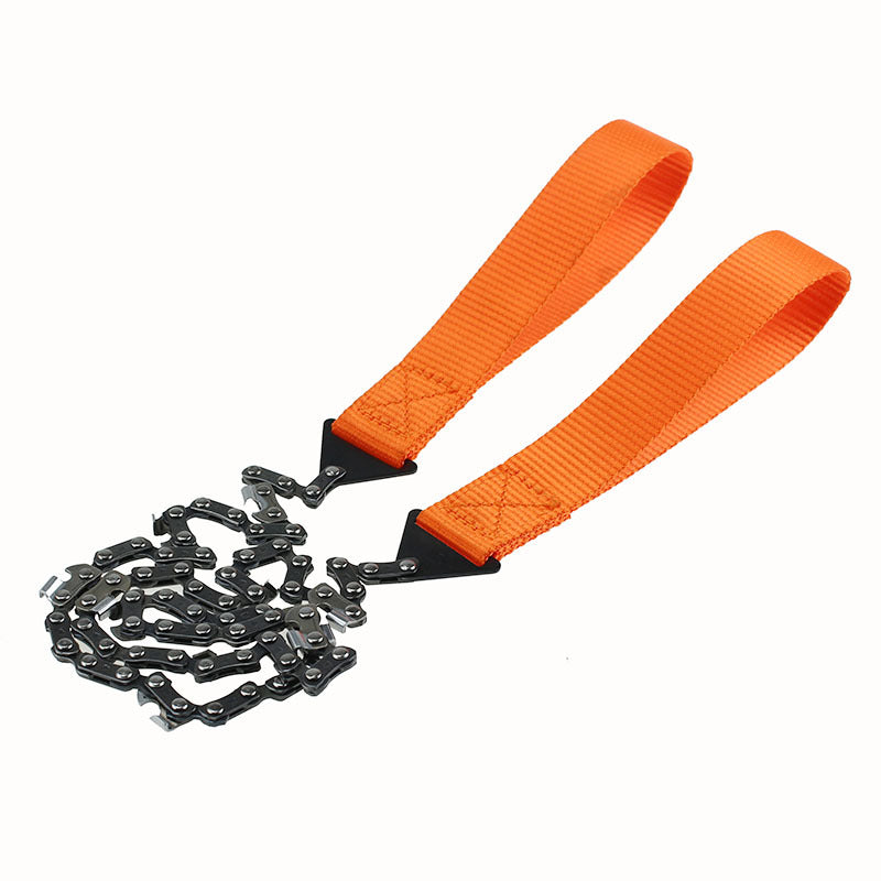 24 inch portable hand chain saw outdoor survival hand saw garden garden hand saw outdoor wire saw Outdoor DealSniper.net