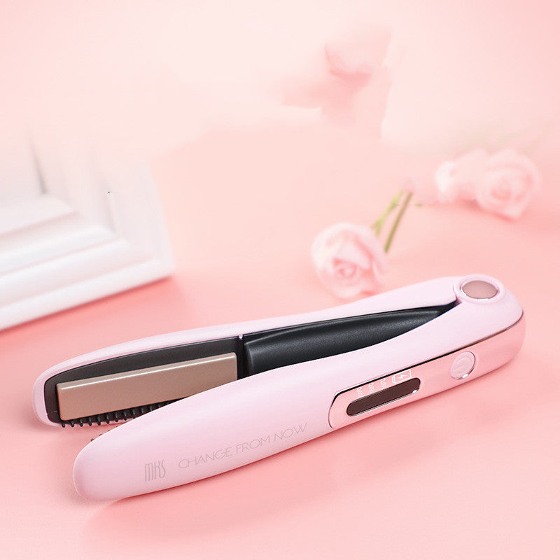 Cordless Hair Straightener for Travel Straightening and Curling Travel dealsniper-net