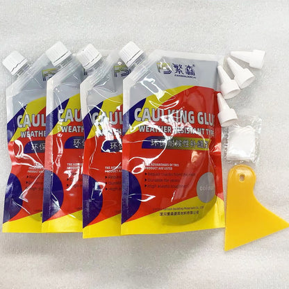 Self Leveling Roof Wall And Floor Waterproofing Materials Tools DealSniper.net 4Bag 500ML