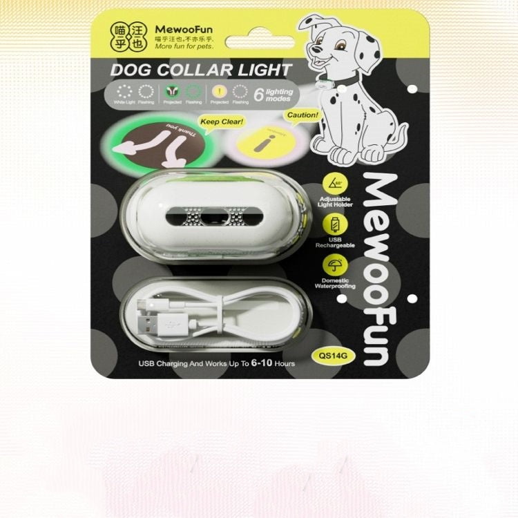 Pet Luminous Collar Puppy Hanging Lamp Ring Pets dealsniper-net Cure Green