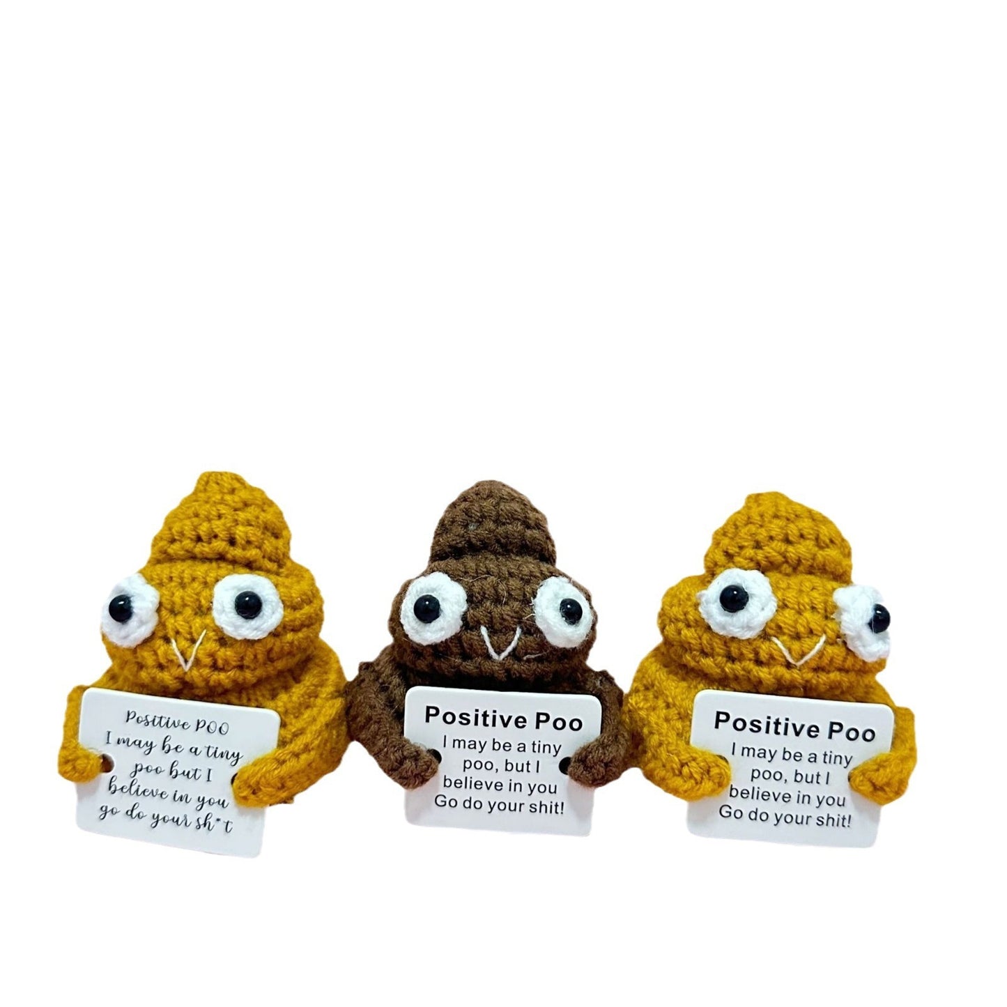 New Cute Positive Energy Pickle Doll Knitting Kids DealSniper.net