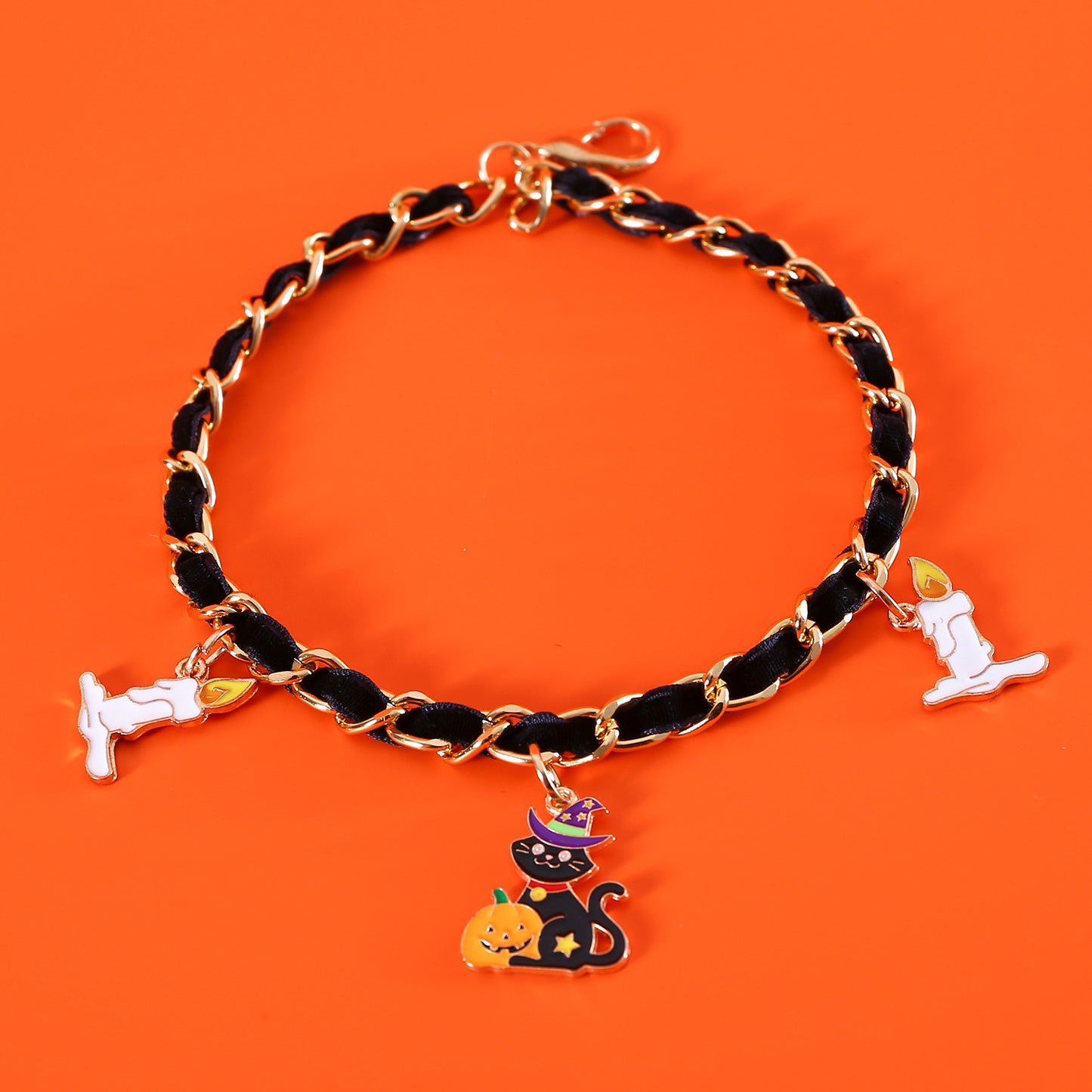 Pet Halloween Collar Velvet Dripping Bat Accessories Pets Gym From House Pumpkin Cat L