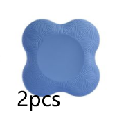 Yoga Flat Support Pad Sports DealSniper.net Blue 2pcs 20mm