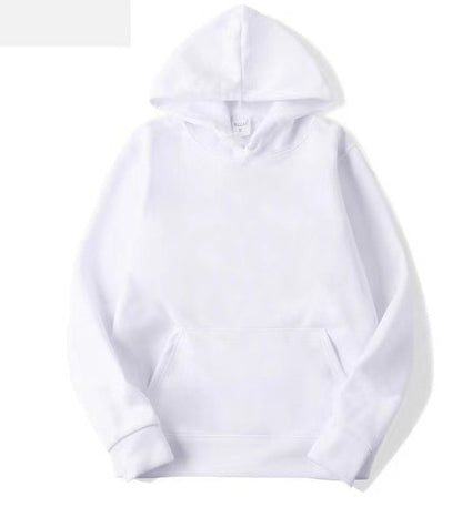 Hoodie Trendy Loose Sports Sweatshirt Men Gym From House White 2XL