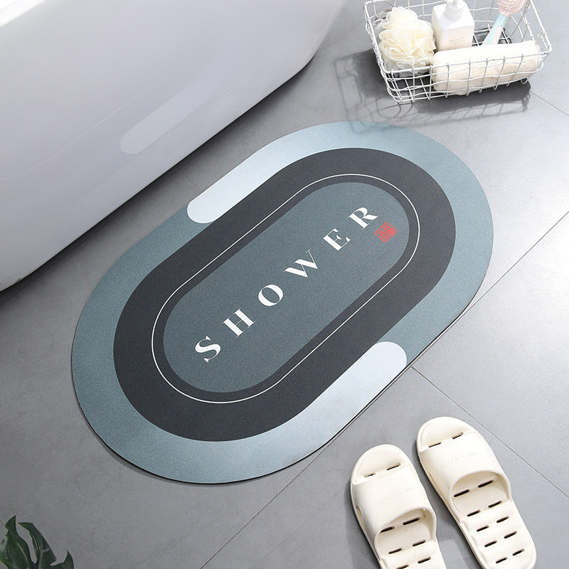 Home Bathroom Super Absorbent Shower Bath Mat House Gym From House DGreen 400MMx600MM