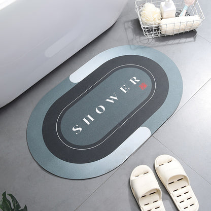 Home Bathroom Super Absorbent Shower Bath Mat House Gym From House DGreen 400MMx600MM