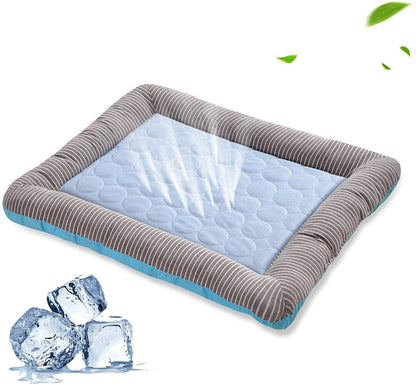 Pet Cooling Pad Bed For Dogs Cats Puppy Kitten Cool Mat Pets DealSniper.net