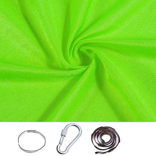 Kids Cotton Outdoor Indoor Swing Hammock For Cuddle Outdoor dealsniper-net Grass green 100x280cm