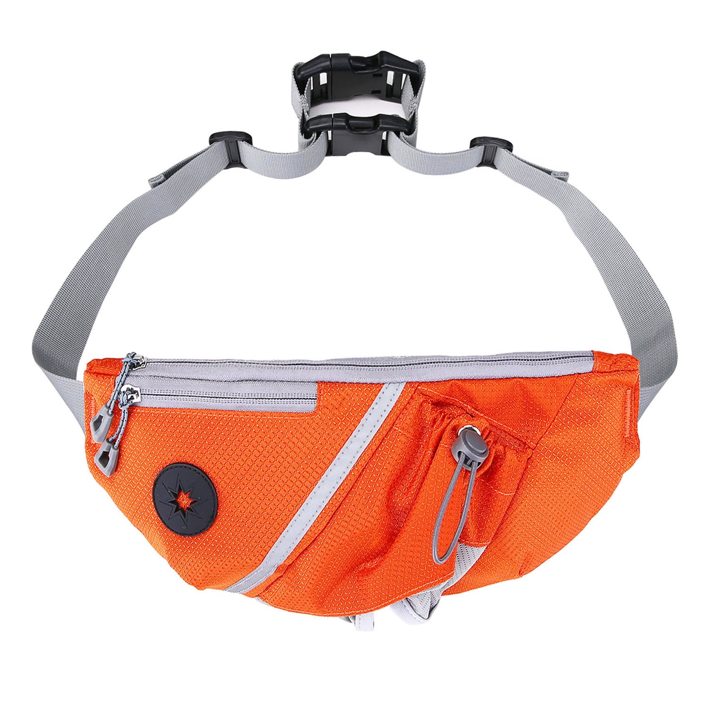 Portable Pet Dog Training Bag Waist Bags Wiht Dog Leash Pet Supplies Pets dealsniper-net Orange