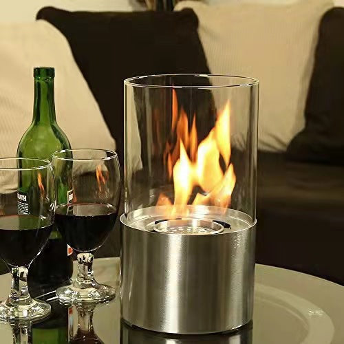 Tabletop Fire Pit Concrete Rubbing Alcohol Indoor Fire Bowl Mini Fireplace Deals dealsniper-net