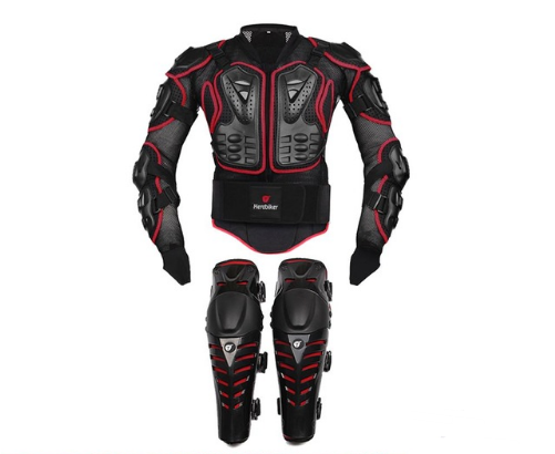 Genuine Motorcycle Jacket Racing Armor Protector ATV Motocross