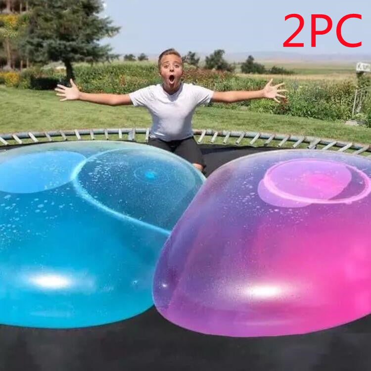 Big Inflatable Ball Children's Toy Elastic Ball Water Ball Kids dealsniper-net Pink 2PC 120cm