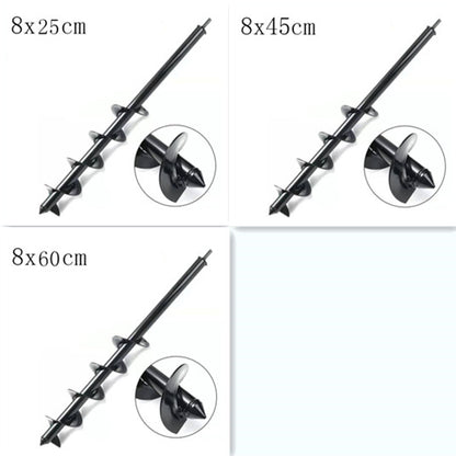 Spiral Loosening Drill Bit Alloy Ground Drill Bit Vehicle DealSniper.net 3pcs set