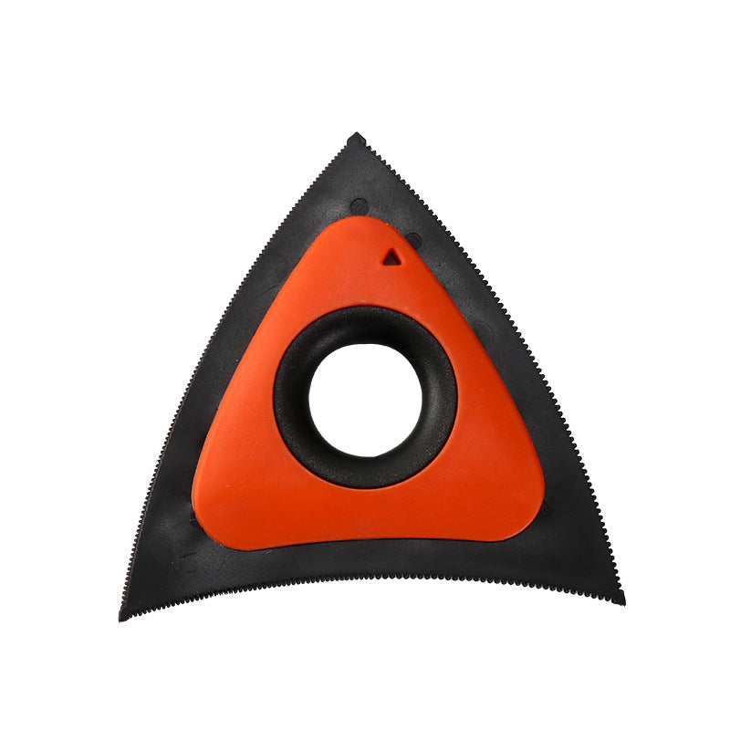 Triangle Electrostatic Dog Hair Cleaner Carpet Scraper Pets Gym From House Orange Color box