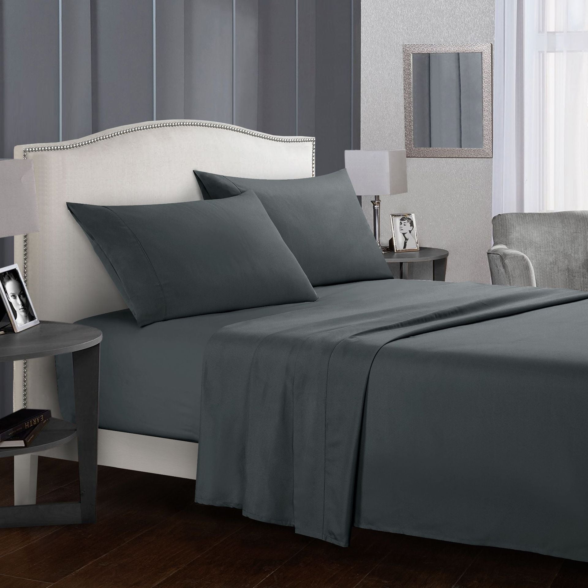 Sheet Set 4 Sets Bed Sheet Double King Size House DealSniper.net