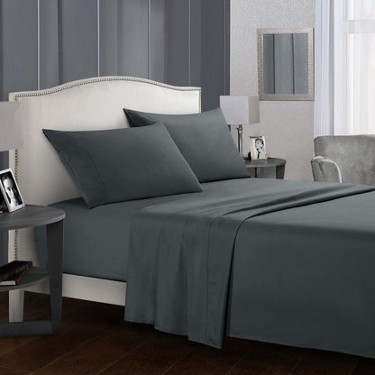 Sheet Set 4 Sets Bed Sheet Double King Size House DealSniper.net