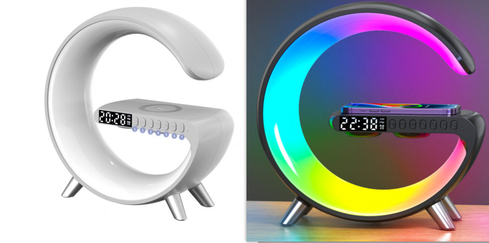 New Intelligent LED Lamp Bluetooth Speake Wireless Charger