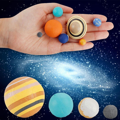 Simulation The Solar System Plastic Cosmic Planet System Universe