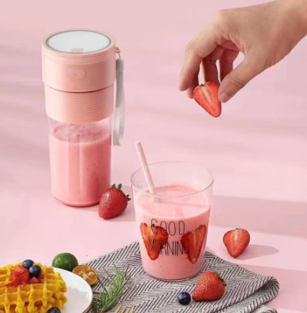 Home Small Multifunctional Portable Mini Juicer Kitchen dealsniper-net Pink USB