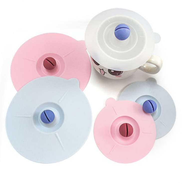 Silicone Cup Lid Silicone Suction Lids With Cat Ears Little Bowl Lids