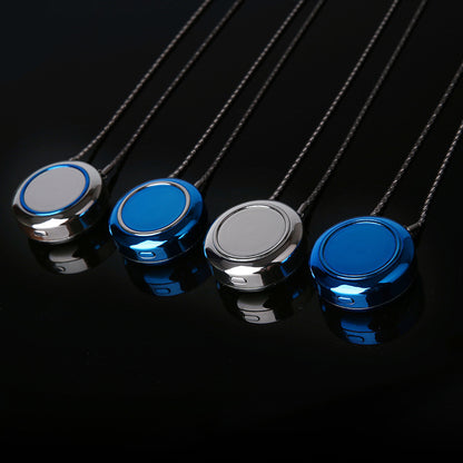 Wearable portable negative ion air purifier Necklace wear purifying pendant gift Jewelry dealsniper-net