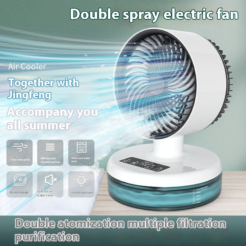 Air Circulation Folding Thermantidote Electric Fan Gadgets dealsniper-net