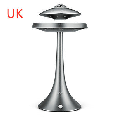 Magnetic Levitation Table Lamp Home Decor dealsniper-net Grey UK