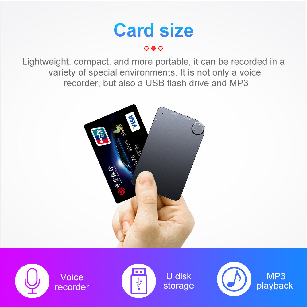 K2 Card Encryption Voice Recorder Mp3 Ai Smart HD Ai Recorder dealsniper-net