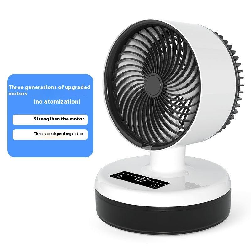 Air Circulation Folding Thermantidote Electric Fan Gadgets dealsniper-net No Spray