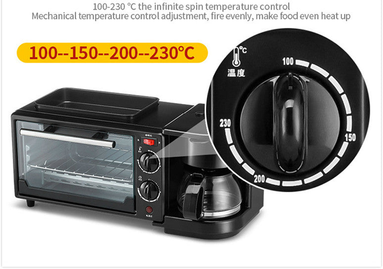 Breakfast Machine Household Three In One Oven Multi-function Kitchen dealsniper-net