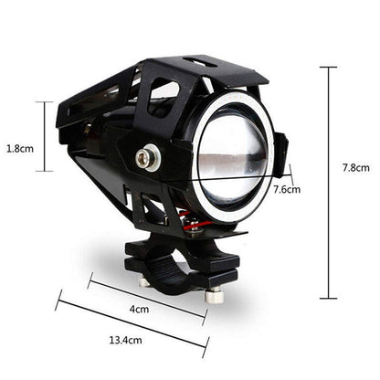 Motorcycle Headlight Cree U7 DRL Fog Lights Driving Running Light Vehicle dealsniper-net