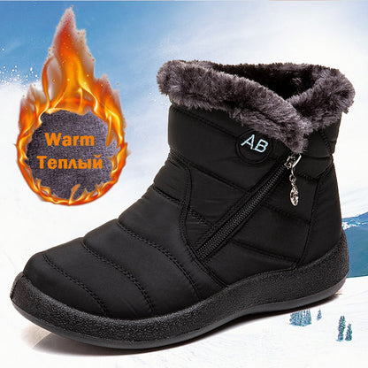 Waterproof boots warm XL snow boots Women dealsniper-net