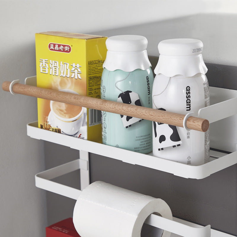 Multifunctional Hanger For Kitchen  Sidewall Shelf