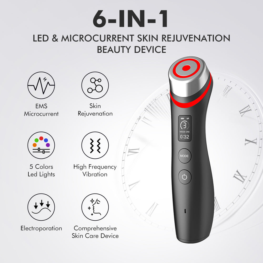 Color Light Import Micro Current Vibration Massager Beauty DealSniper.net
