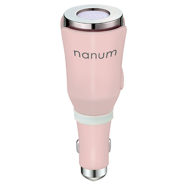 Car Aroma Diffuser with Dual Power USB Car Charger 5-Color Vehicle DealSniper.net Pink