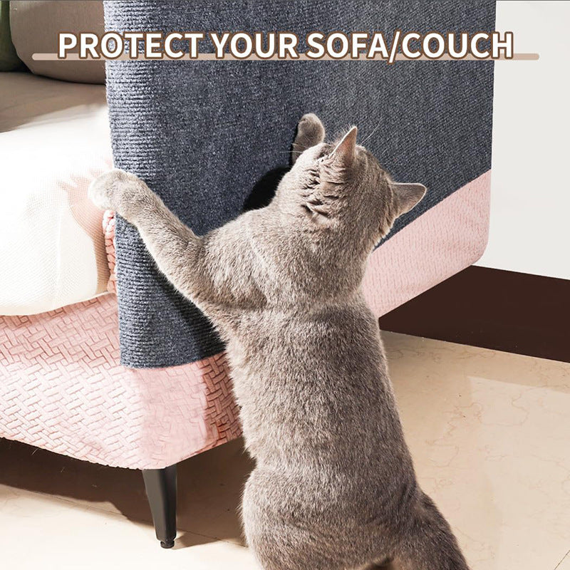 Self-Adhesive Carpet Cats Scratch Board Wall